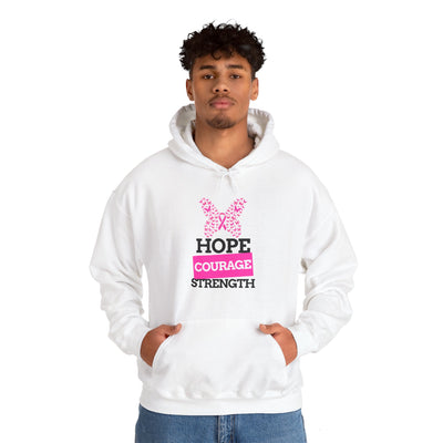 Hope.Courage.Strength Hooded Sweatshirt