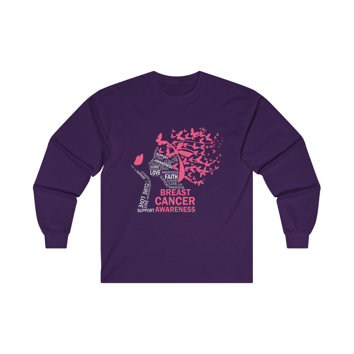 BREAST CANCER AWARENESS Long Sleeve Tee