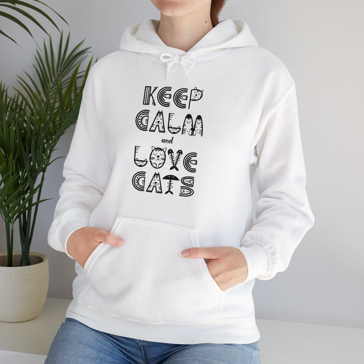 Keep Calm Hooded Sweatshirt