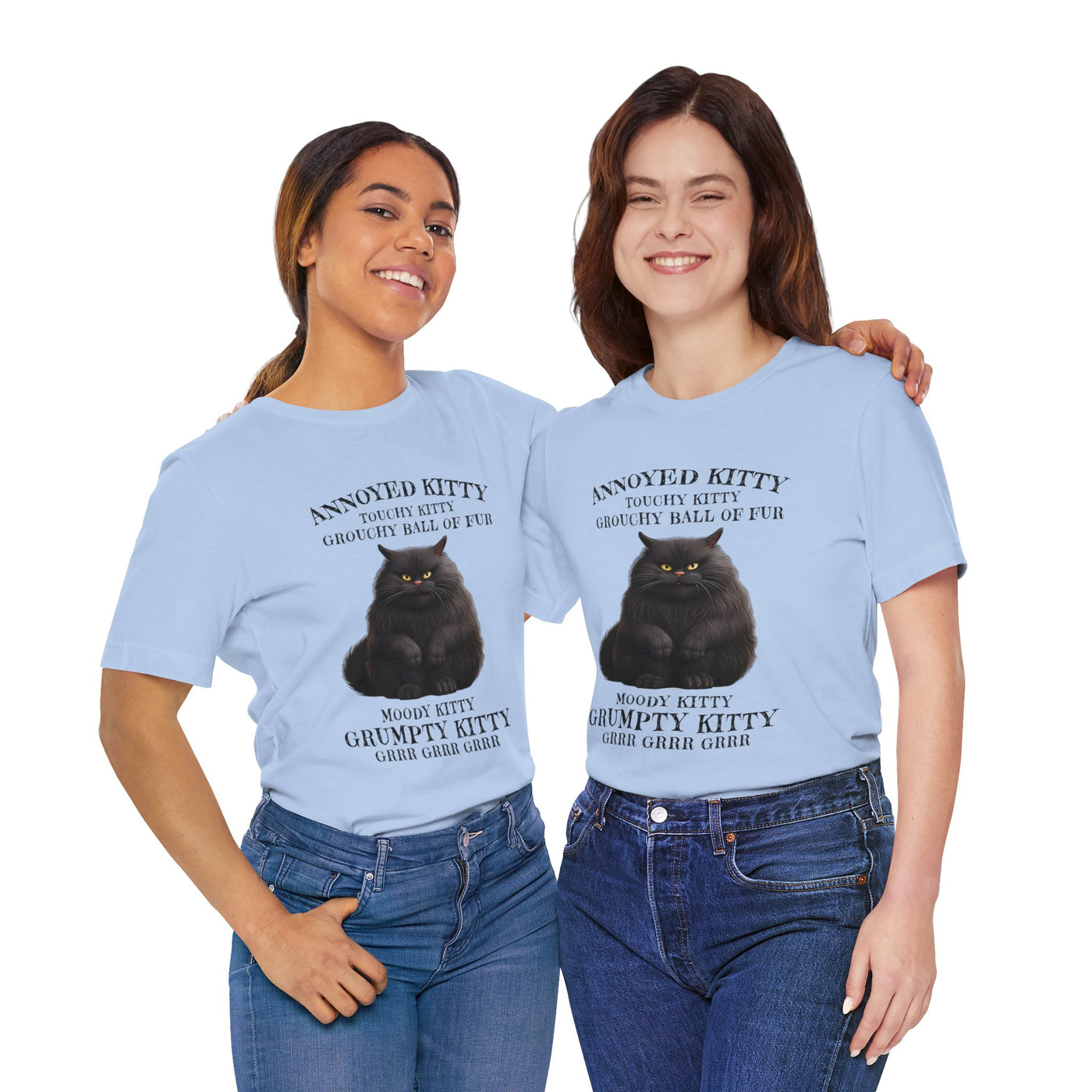 Annoyed Kitty Short Sleeve Tee