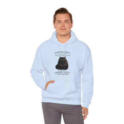 Annoyed Kitty Hooded Sweatshirt