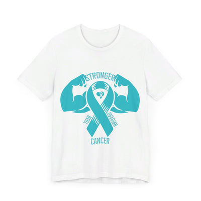 Stronger Than Ovarian Cancer Short Sleeve Tee