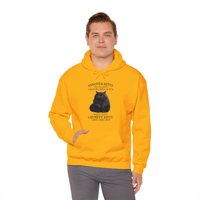 Annoyed Kitty Hooded Sweatshirt