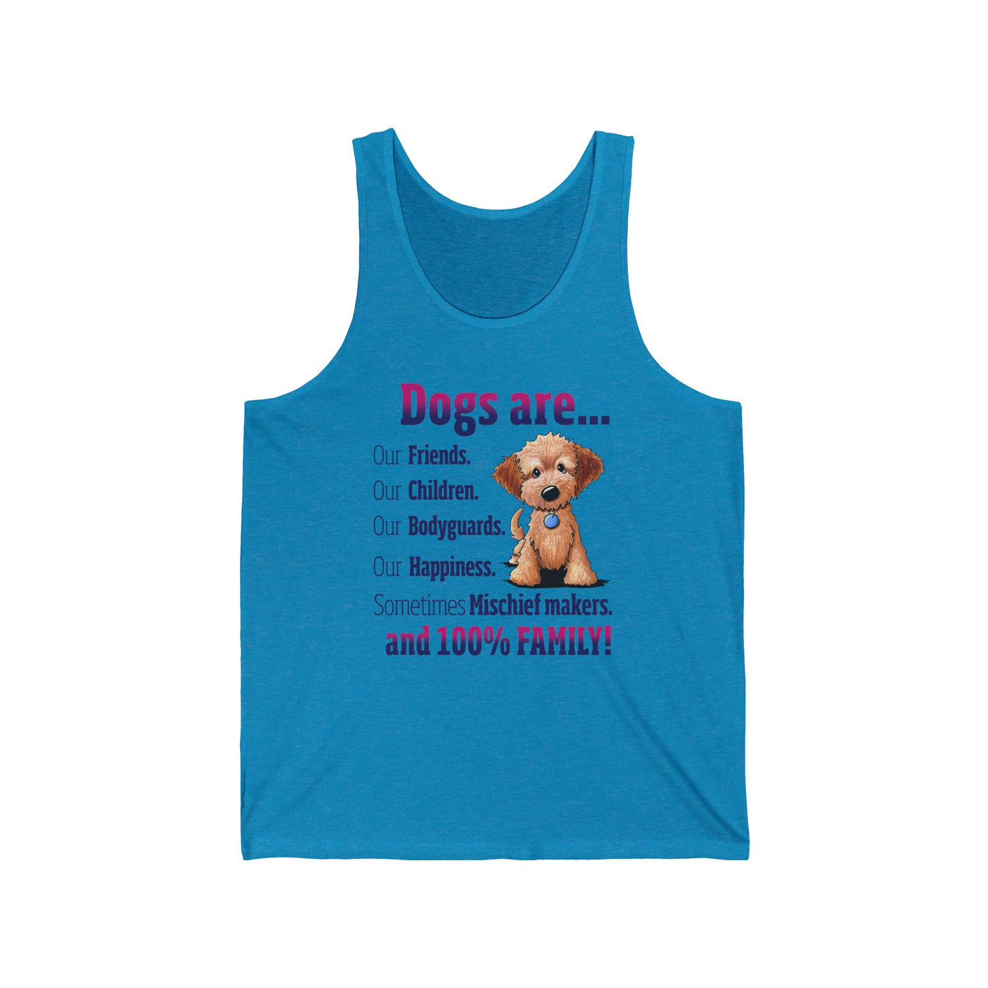 Dogs are Our Friends Jersey Tank