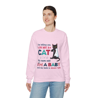 Cat Baby Crewneck Sweatshirt