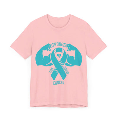 Stronger Than Ovarian Cancer Short Sleeve Tee