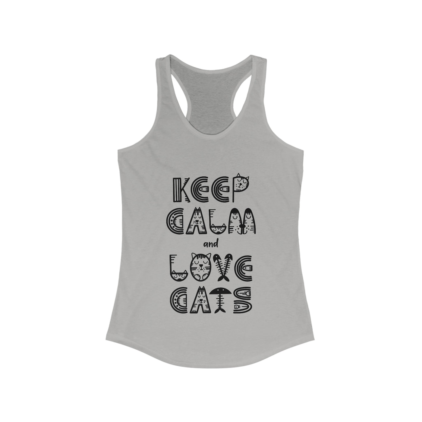 Keep Calm Racerback Tank