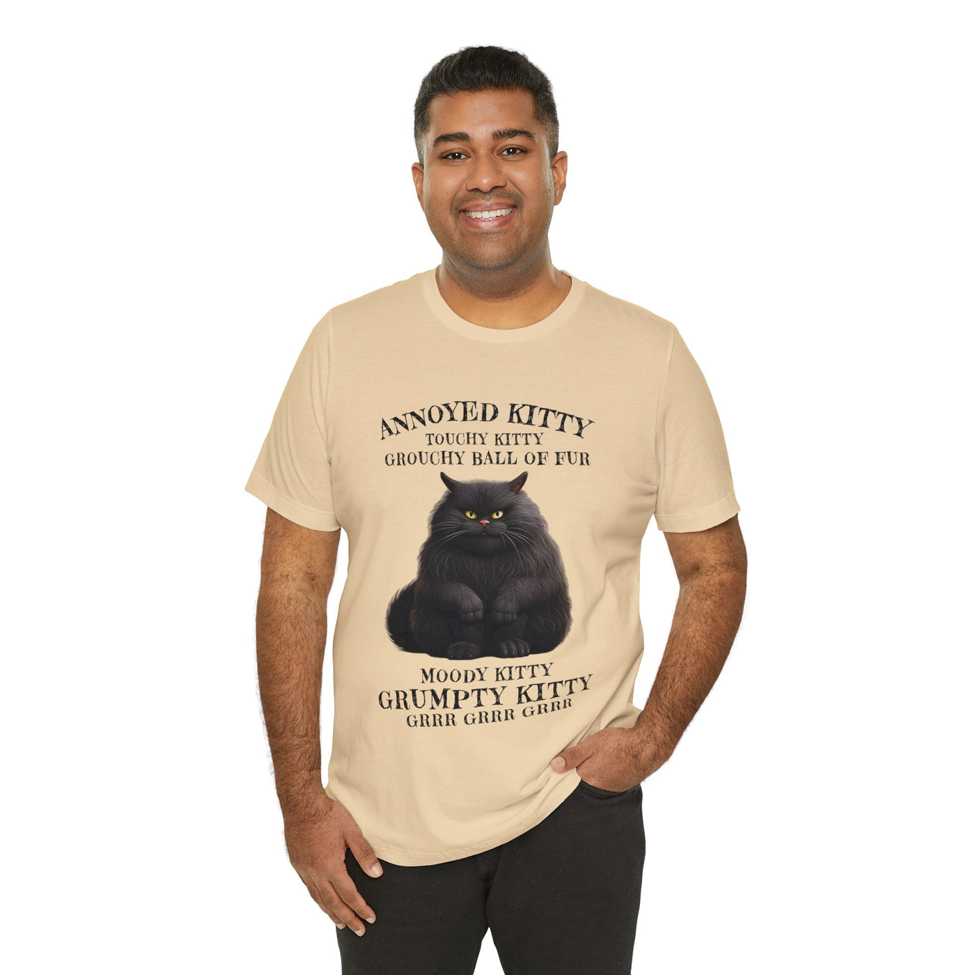 Annoyed Kitty Short Sleeve Tee