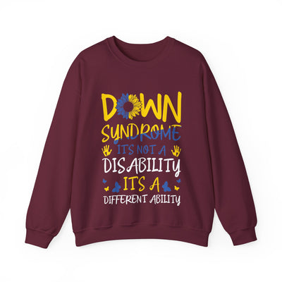 DOWN SUNDROME Crewneck Sweatshirt