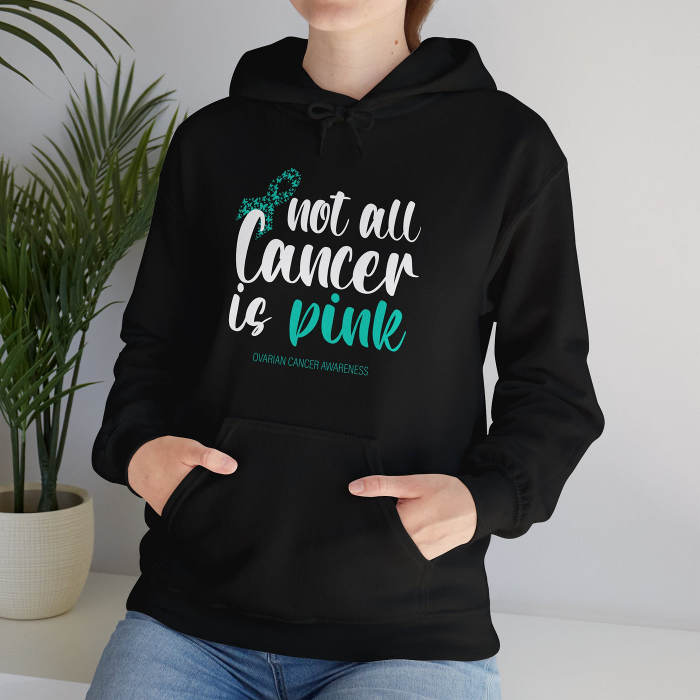 Not All Cancer Is Pink Hooded Sweatshirt