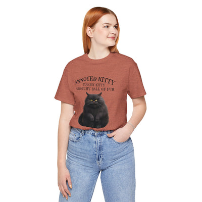 Annoyed Kitty Short Sleeve Tee