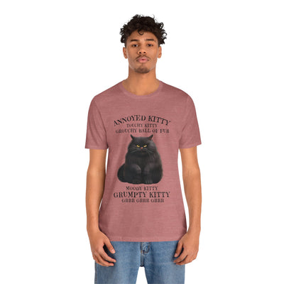 Annoyed Kitty Short Sleeve Tee