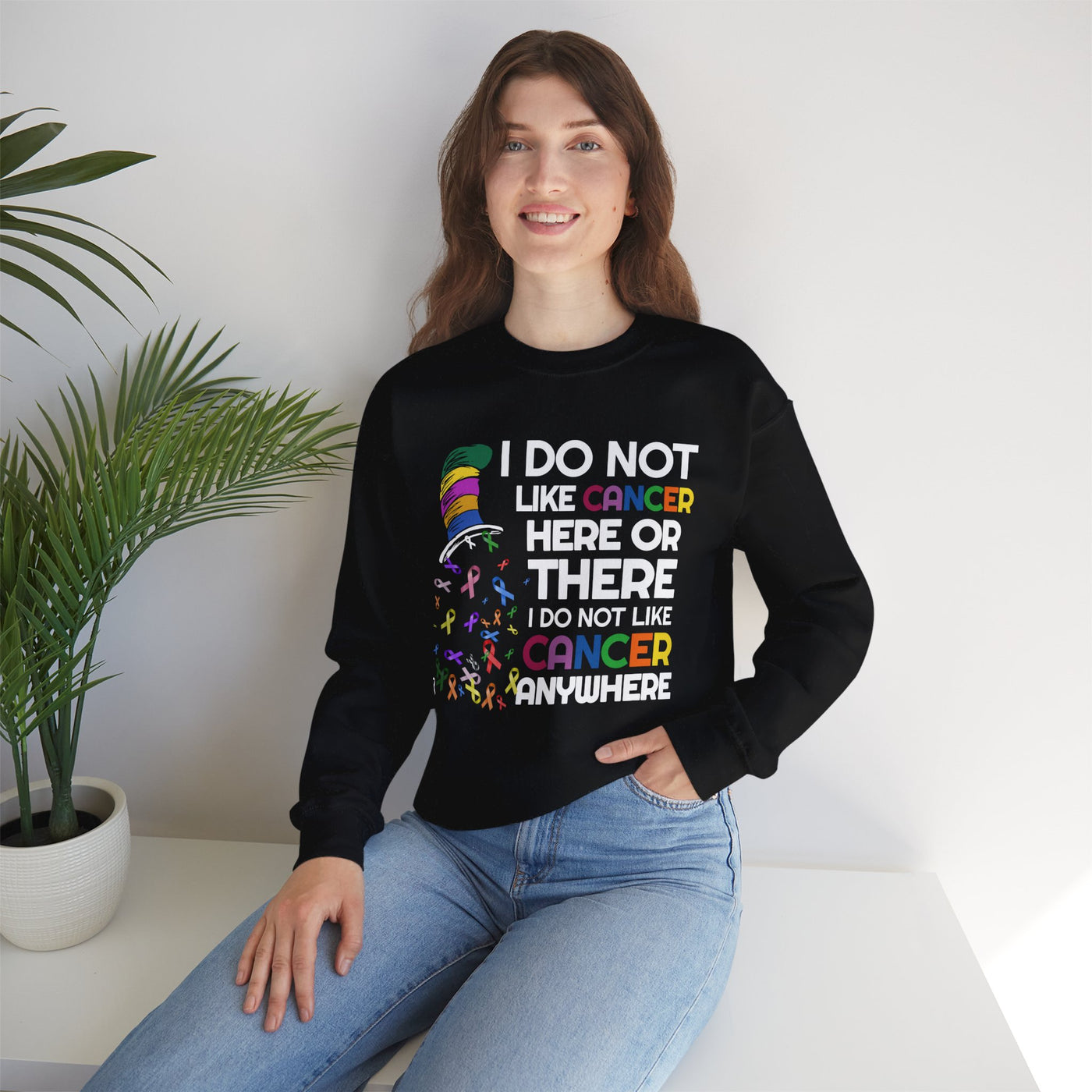 Health Awareness Crewneck Sweatshirt