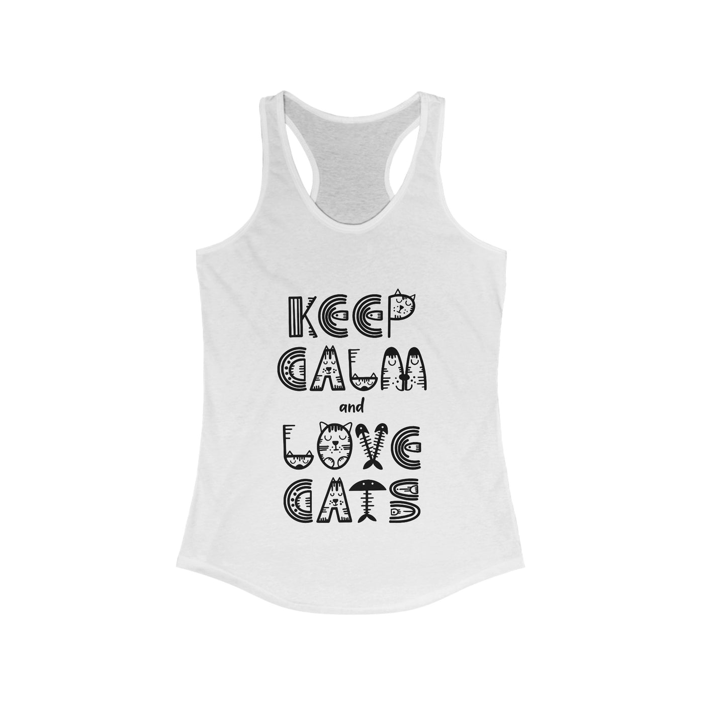 Keep Calm Racerback Tank