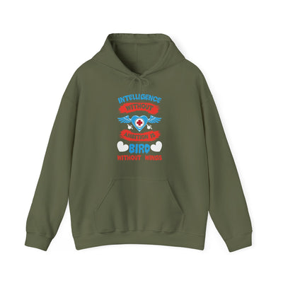 INTELLIGENCE Hooded Sweatshirt