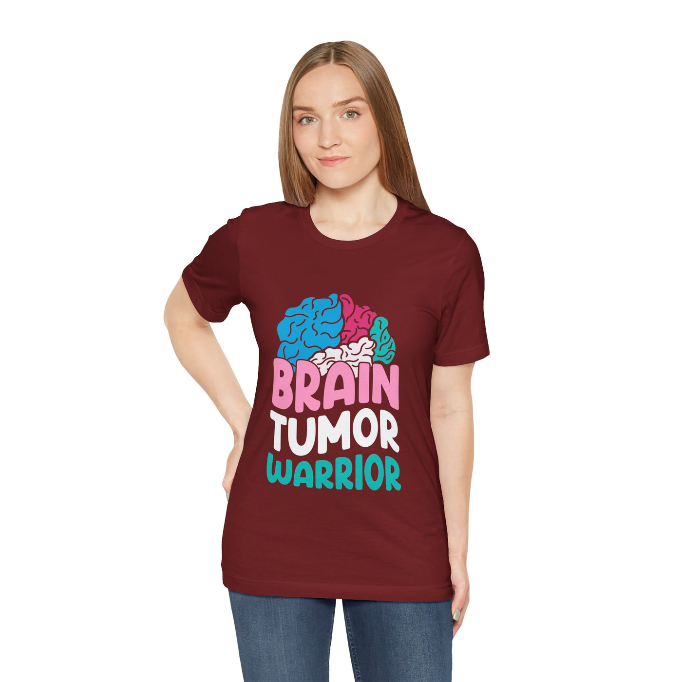 Brain Tumor Warrior Short Sleeve Tee