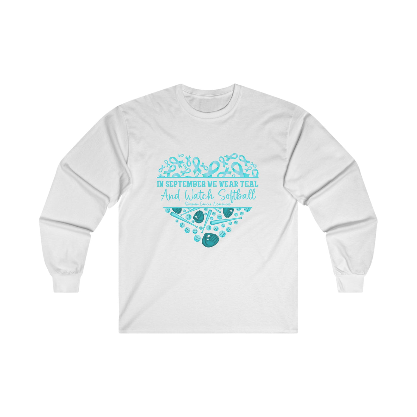 We Wear Teal Long Sleeve Tee