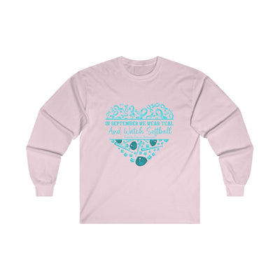 We Wear Teal Long Sleeve Tee