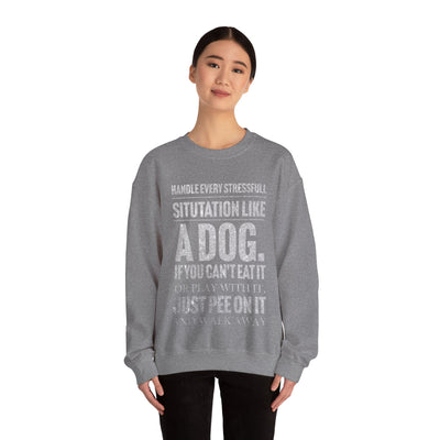 Handle every stressfull Crewneck Sweatshirt