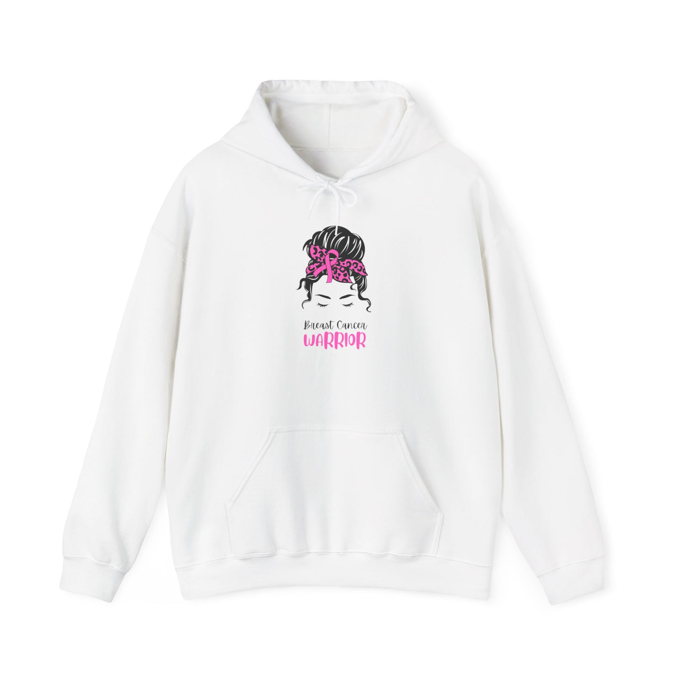 Breast Cancer Warrior Hooded Sweatshirt