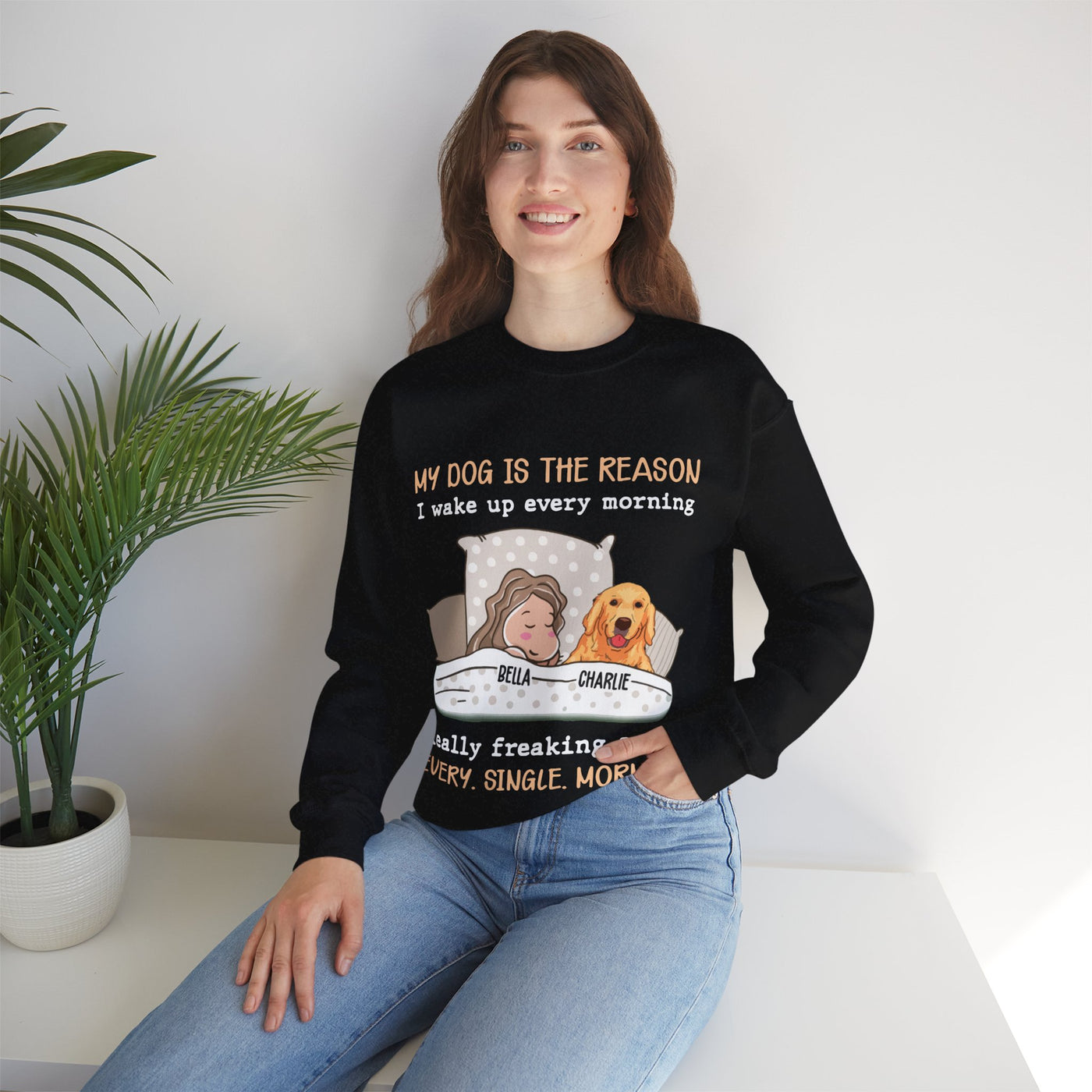 Bella & Charlie Crewneck Sweatshirt