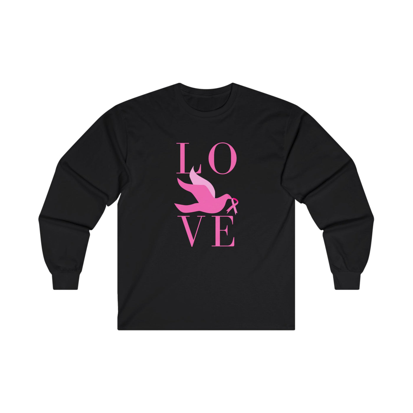 Pink Dove Long Sleeve Tee