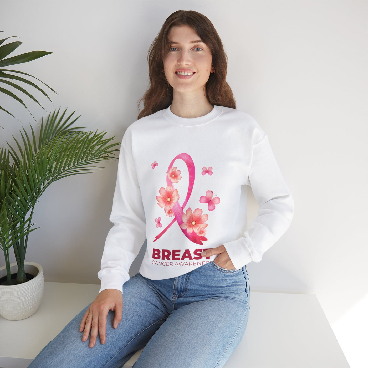 Blossoms of Hope Crewneck Sweatshirt