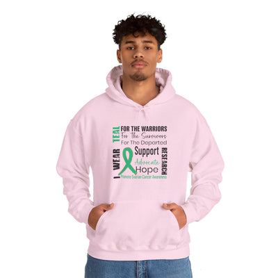 Ovarian Cancer Awarness Hooded Sweatshirt