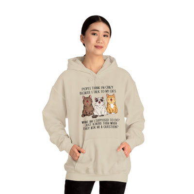 Crazy Hooded Sweatshirt