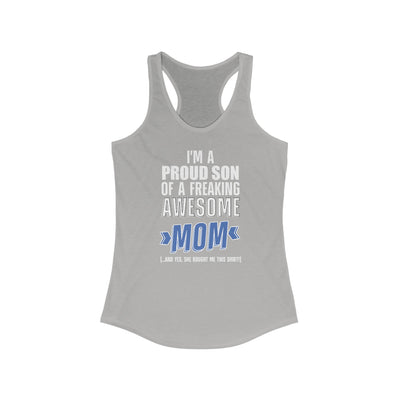 I'm proud Son Racerback Tank