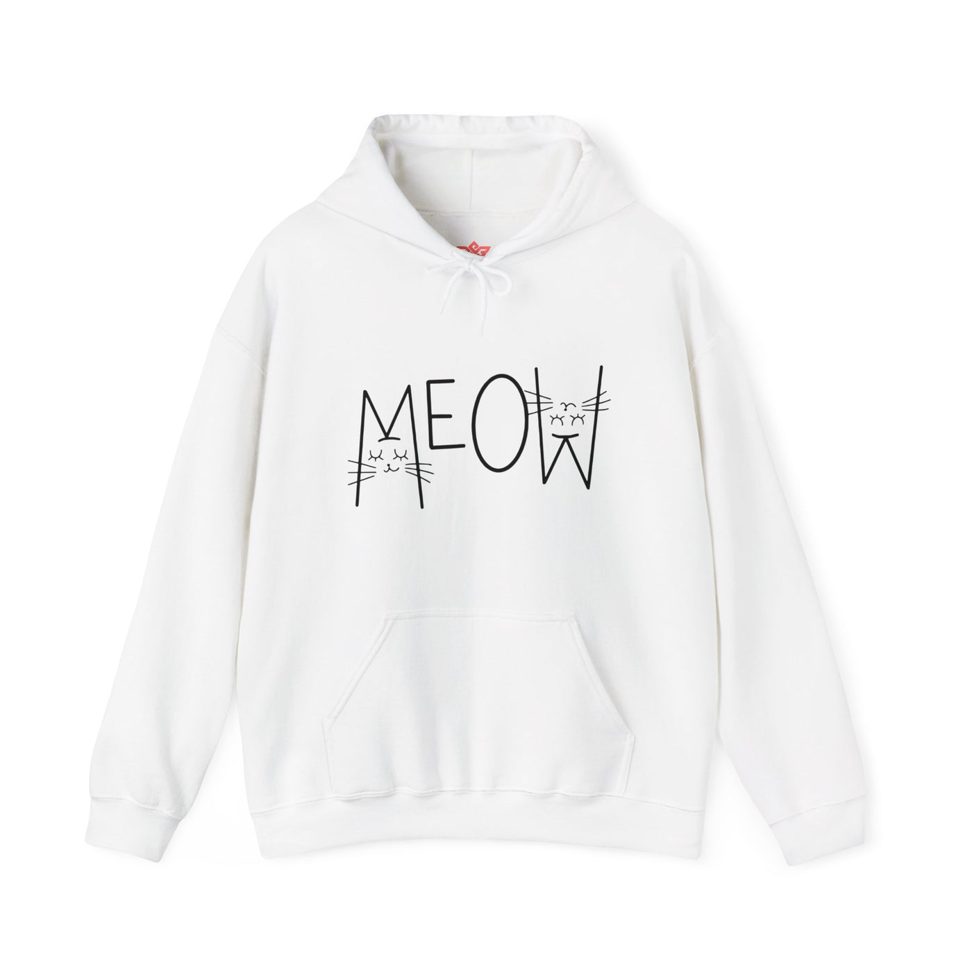 Cat Meow Hooded Sweatshirt