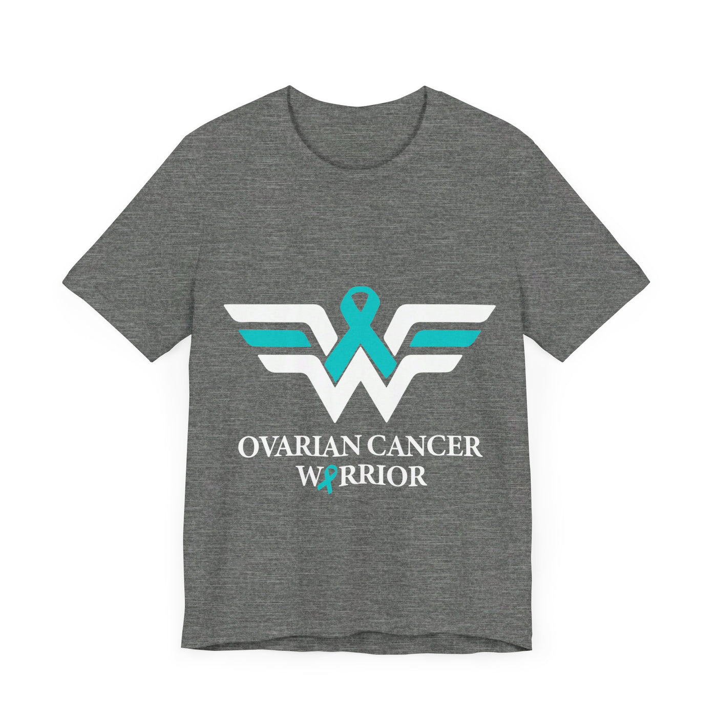 Ovarian Cancer Warrior Short Sleeve Tee