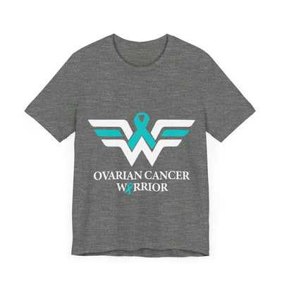 Ovarian Cancer Warrior Short Sleeve Tee