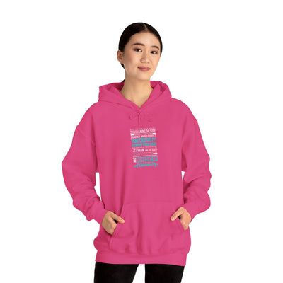 Never Give Up! Hooded Sweatshirt