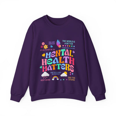 The world is a better Crewneck Sweatshirt