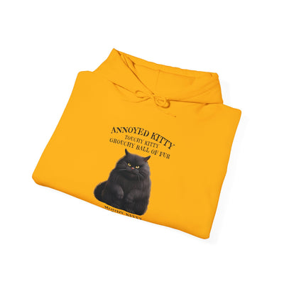 Annoyed Kitty Hooded Sweatshirt