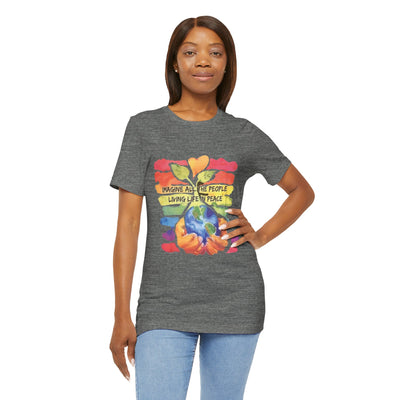 People living life in peace Short Sleeve Tee