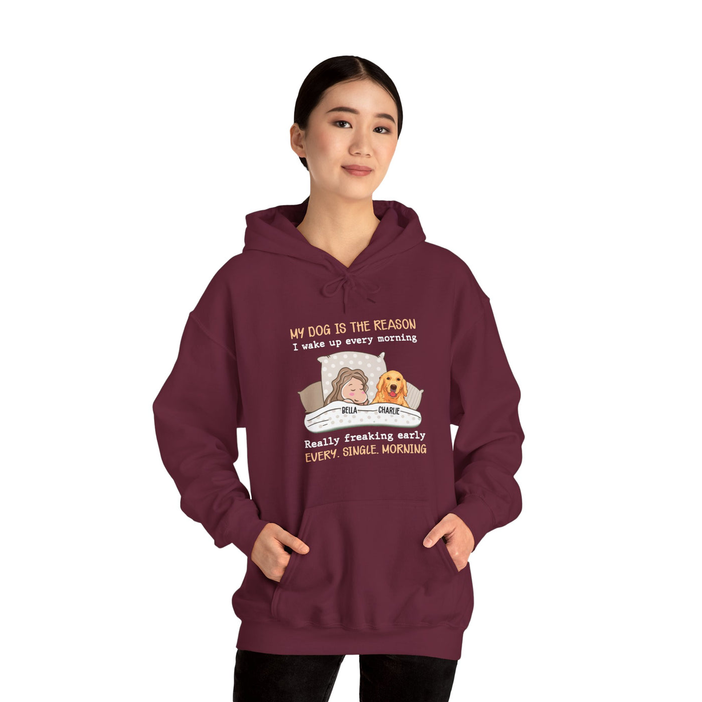 Bella & Charlie Hooded Sweatshirt