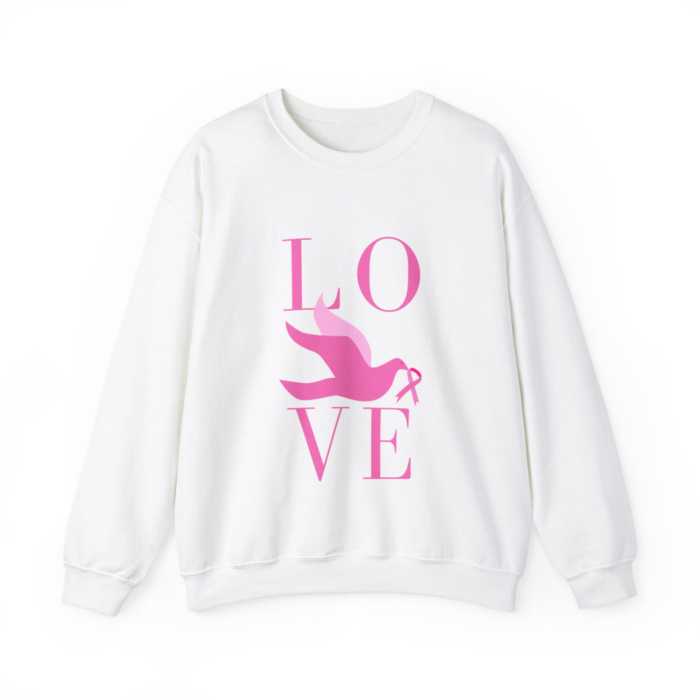 Pink Dove Crewneck Sweatshirt