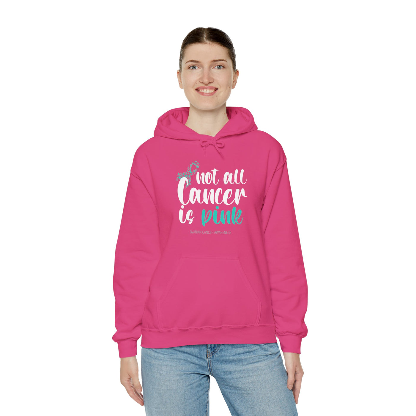 Not All Cancer Is Pink Hooded Sweatshirt