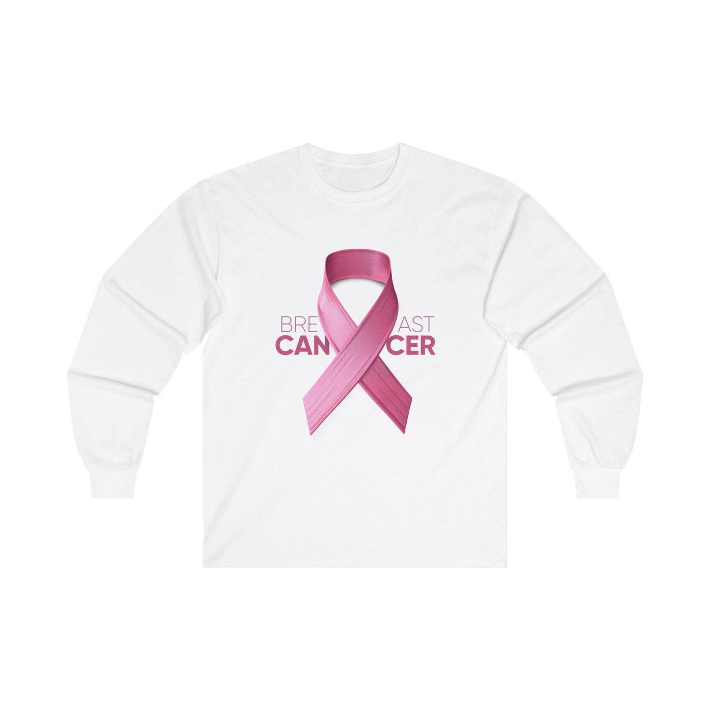 Pink Ribbon Long Sleeve Tee