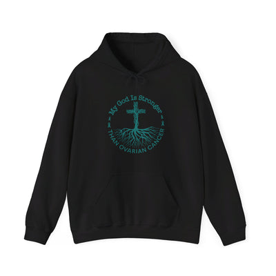 My God Is Stronger Hooded Sweatshirt