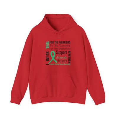 Ovarian Cancer Awarness Hooded Sweatshirt