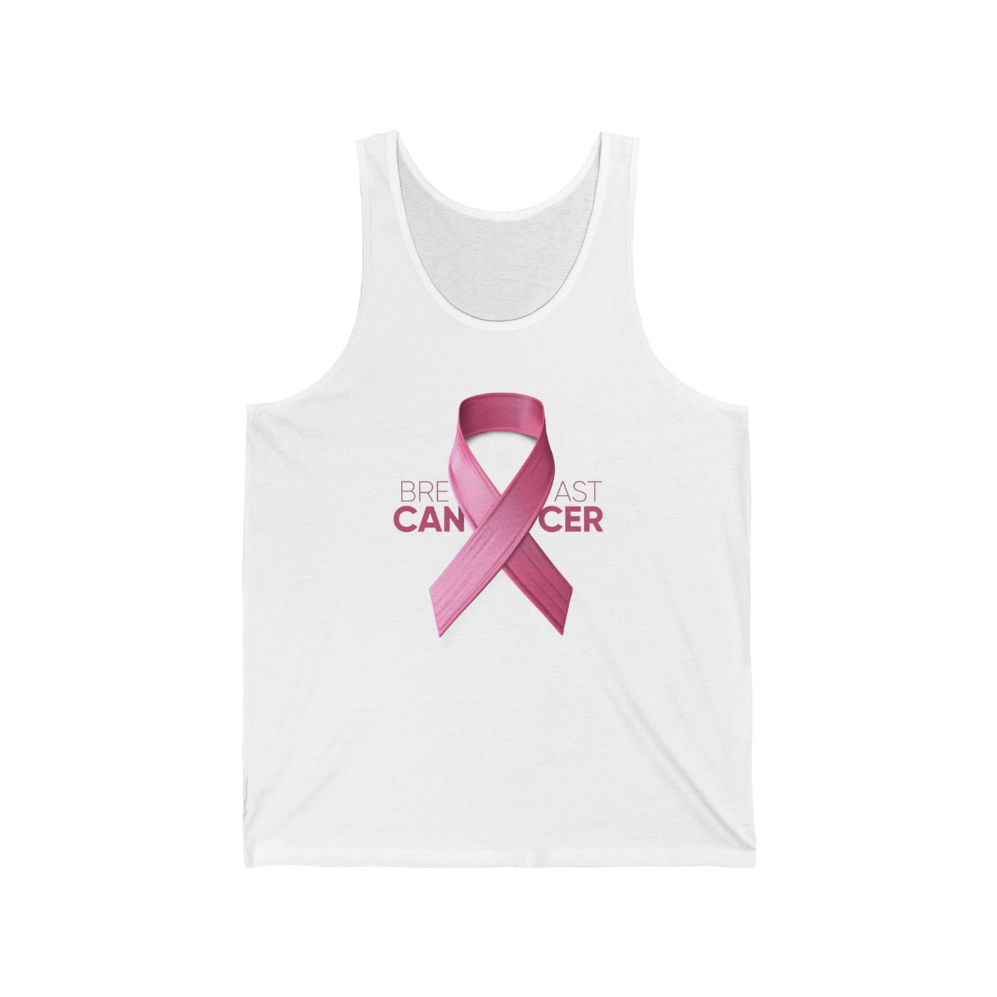 Pink Ribbon Jersey Tank