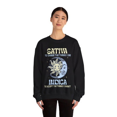 Sativa to change the things Crewneck Sweatshirt