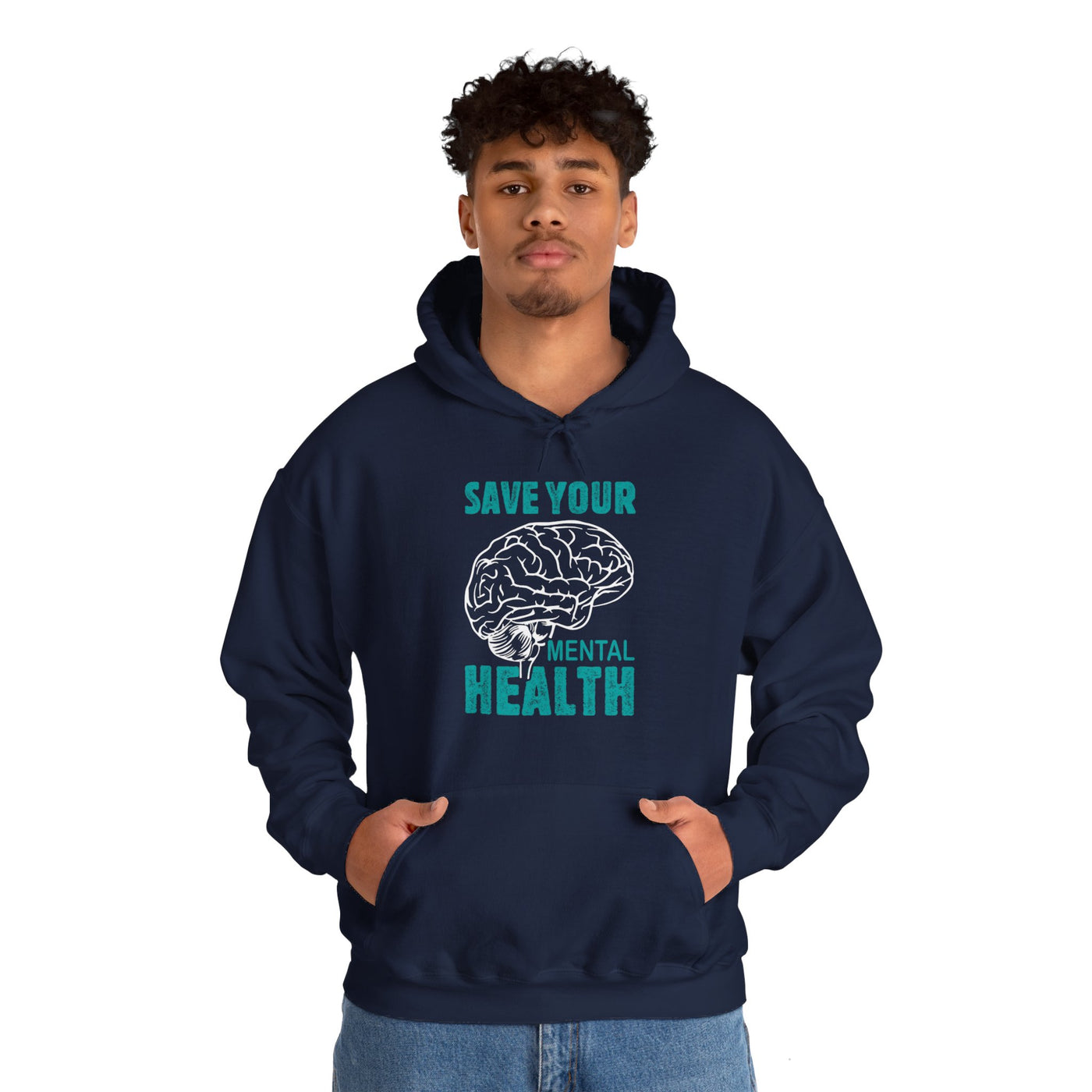 Save your mental health Hooded Sweatshirt