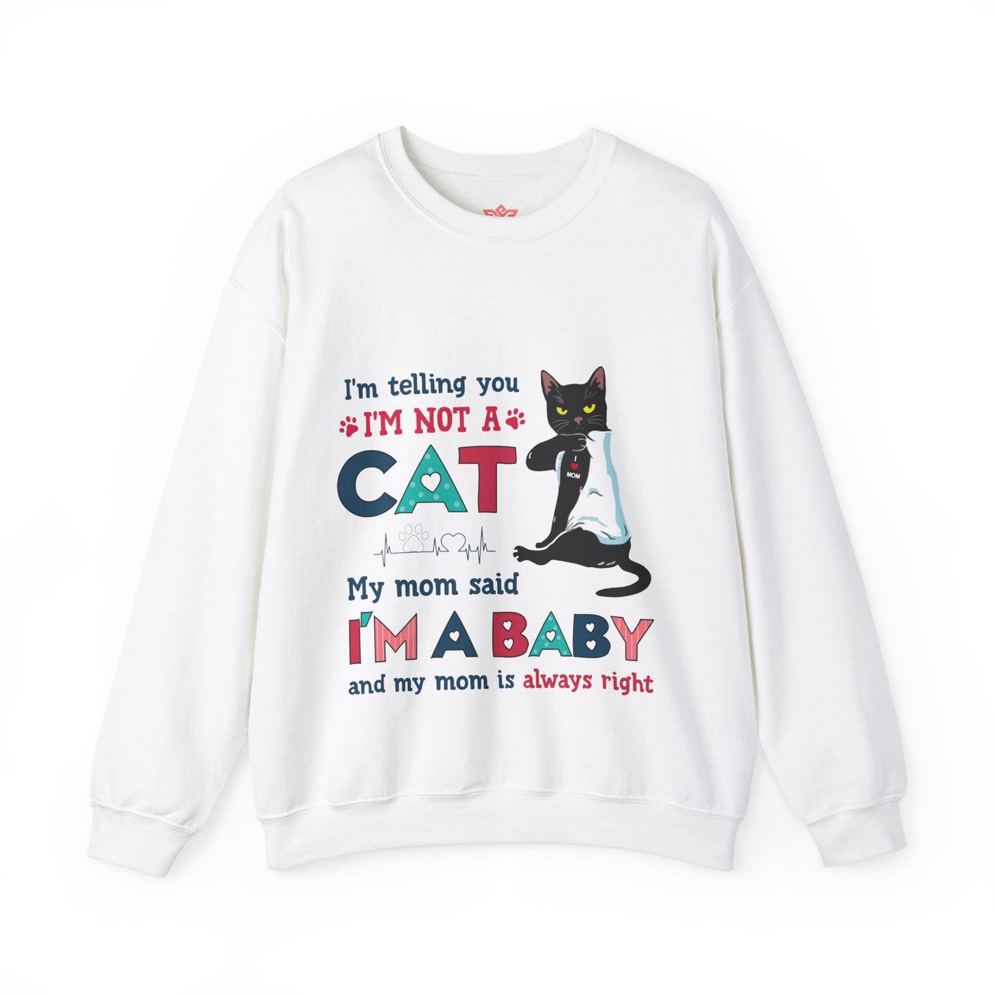 Cat Baby Crewneck Sweatshirt