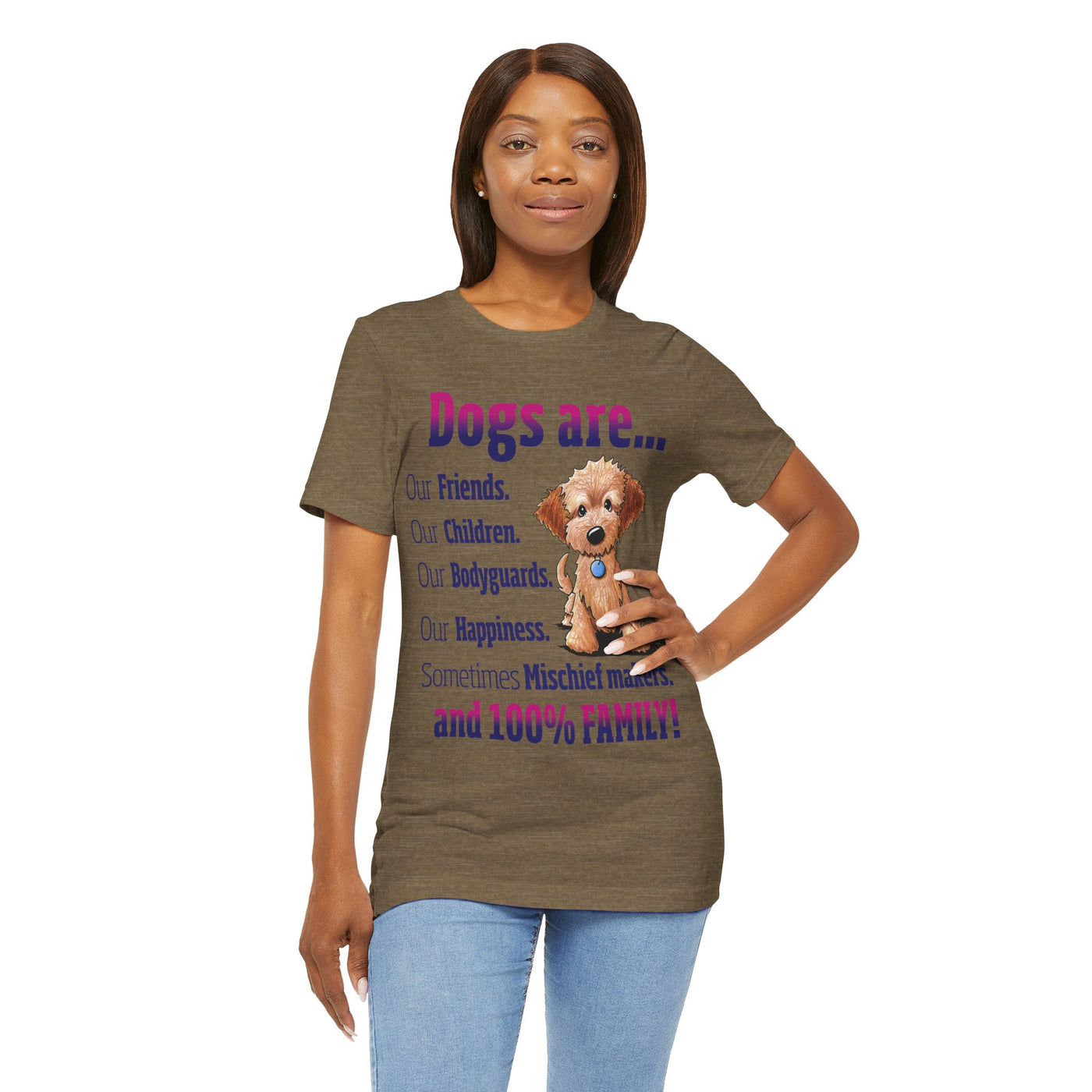 Dogs are Our Friends Short Sleeve Tee