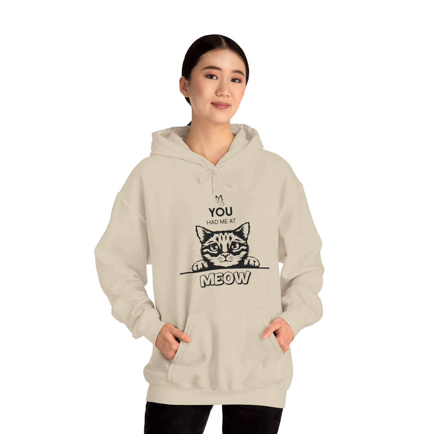 Meow Hooded Sweatshirt