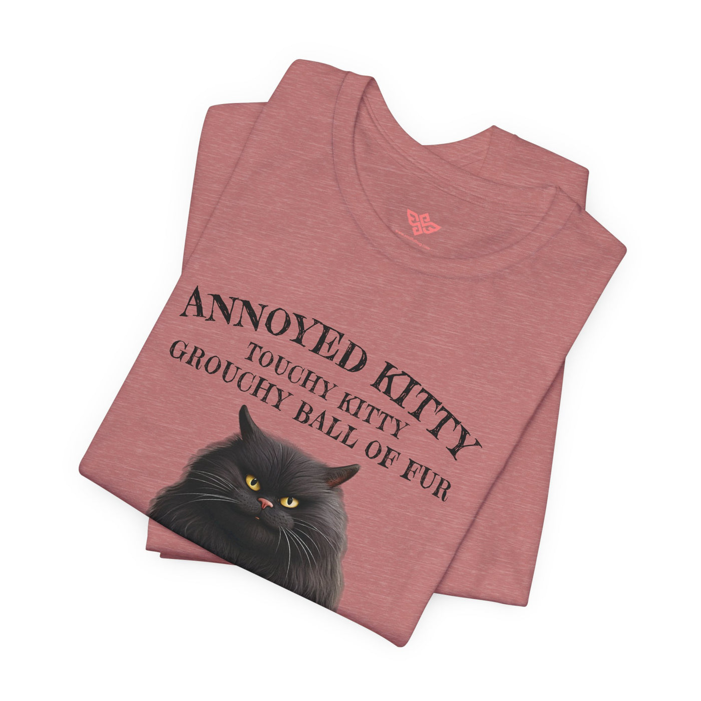 Annoyed Kitty Short Sleeve Tee